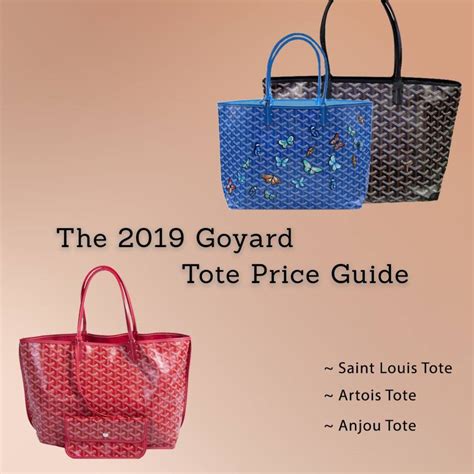 goyard bag prix|goyard paris price list.